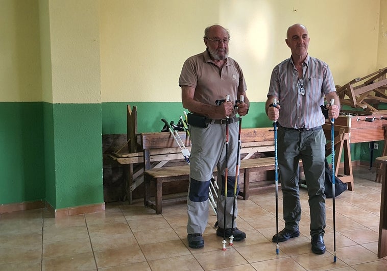 Curso de Nordic Walking en Valdesangil, Béjar