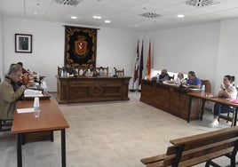 Último pleno celebrado por la Corporación municipal de Vitigudino