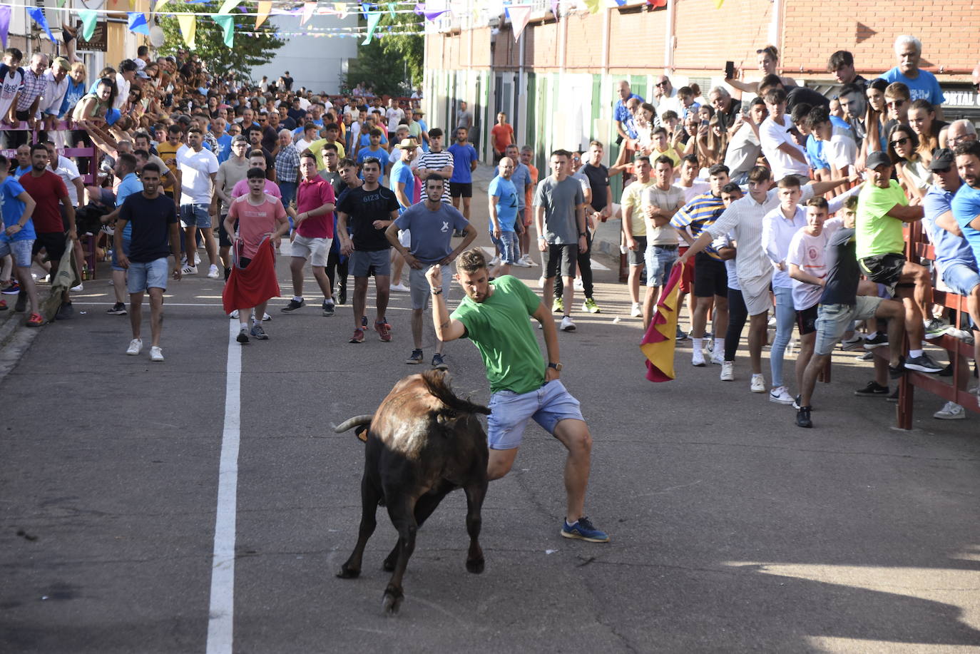 Carreras taurinas en el Barrio Nuevo