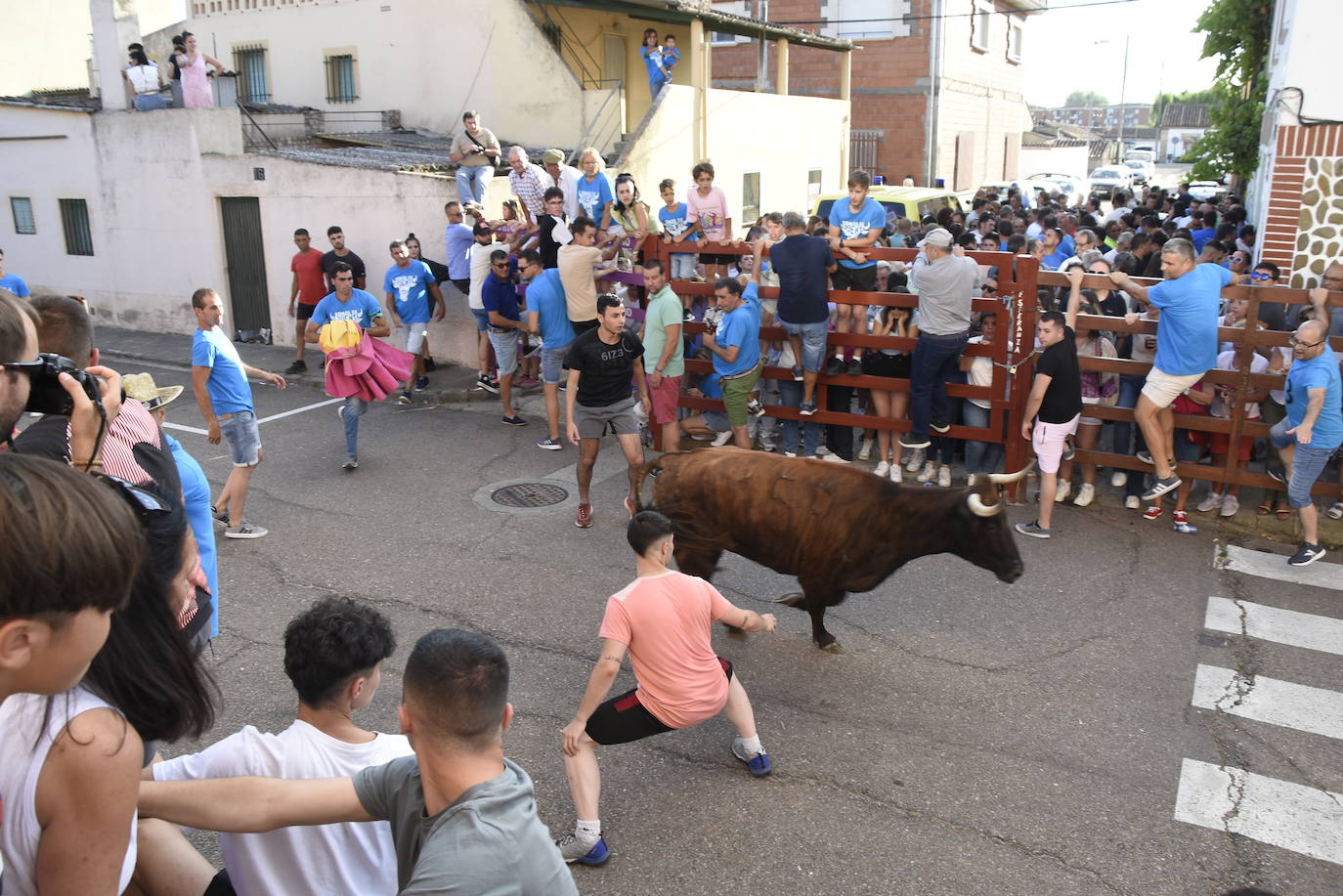 Carreras taurinas en el Barrio Nuevo