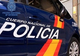 Coche del cuerpo de la Policía Nacional