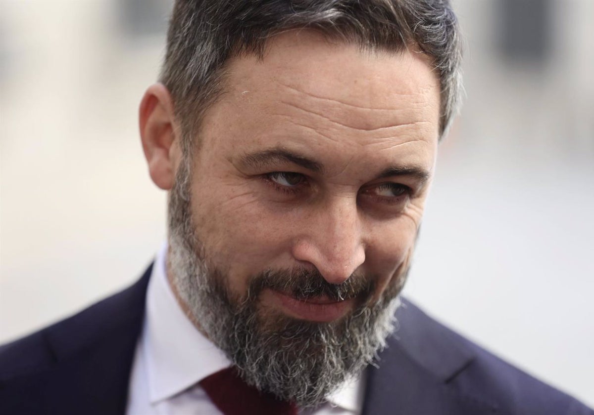 Santiago Abascal, líder de Vox