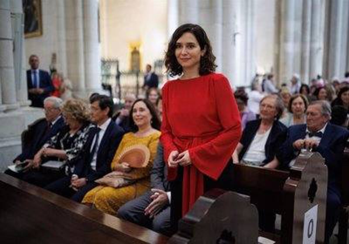 La presidenta de la Comunidad de Madrid, Isabel Díaz Ayuso.