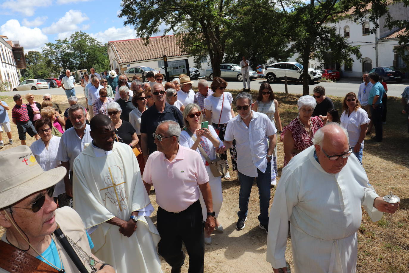 La Virgen peregrina y marinera que cruza la Vía de la Plata