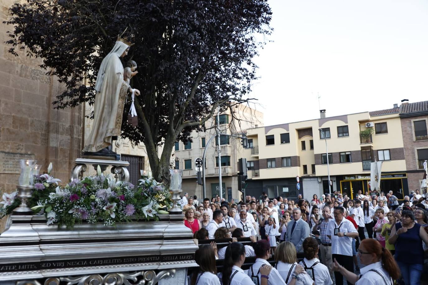 La devoción a la Virgen del Carmen se asienta en Salamanca