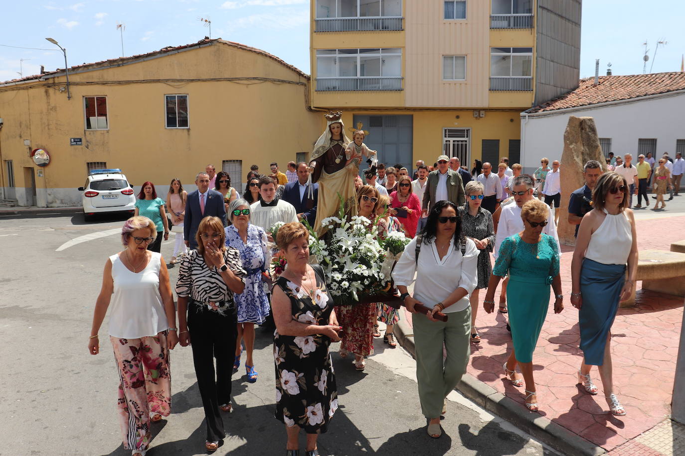 Campillo de Salvatierra despide sus fiestas con el día grande de la patrona