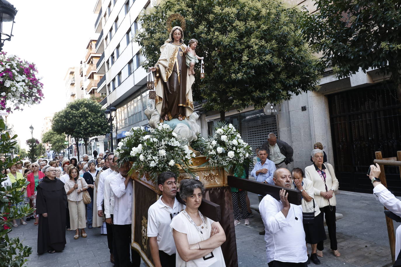 Veinte años de la Virgen del Carmen a la aurora