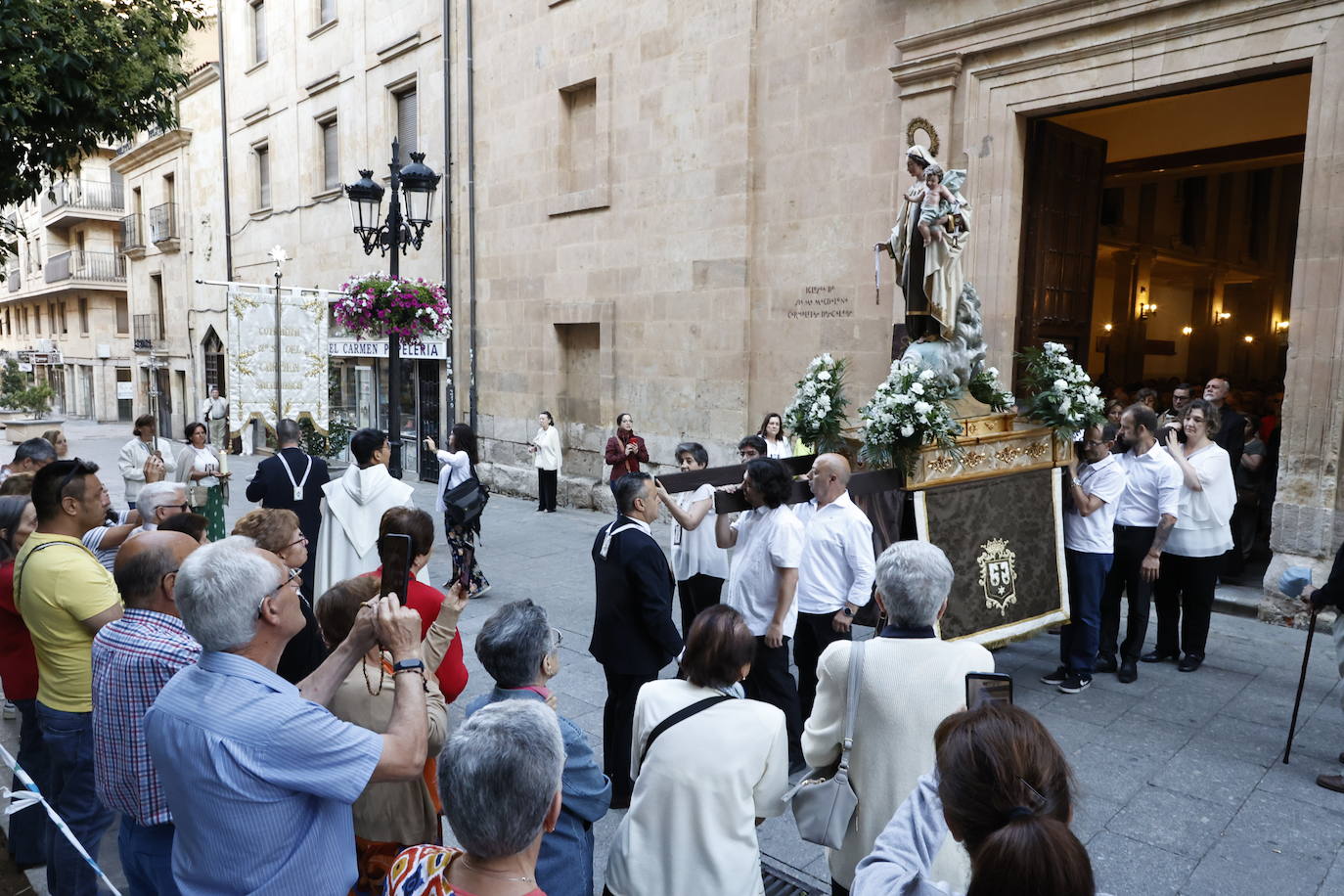 Veinte años de la Virgen del Carmen a la aurora