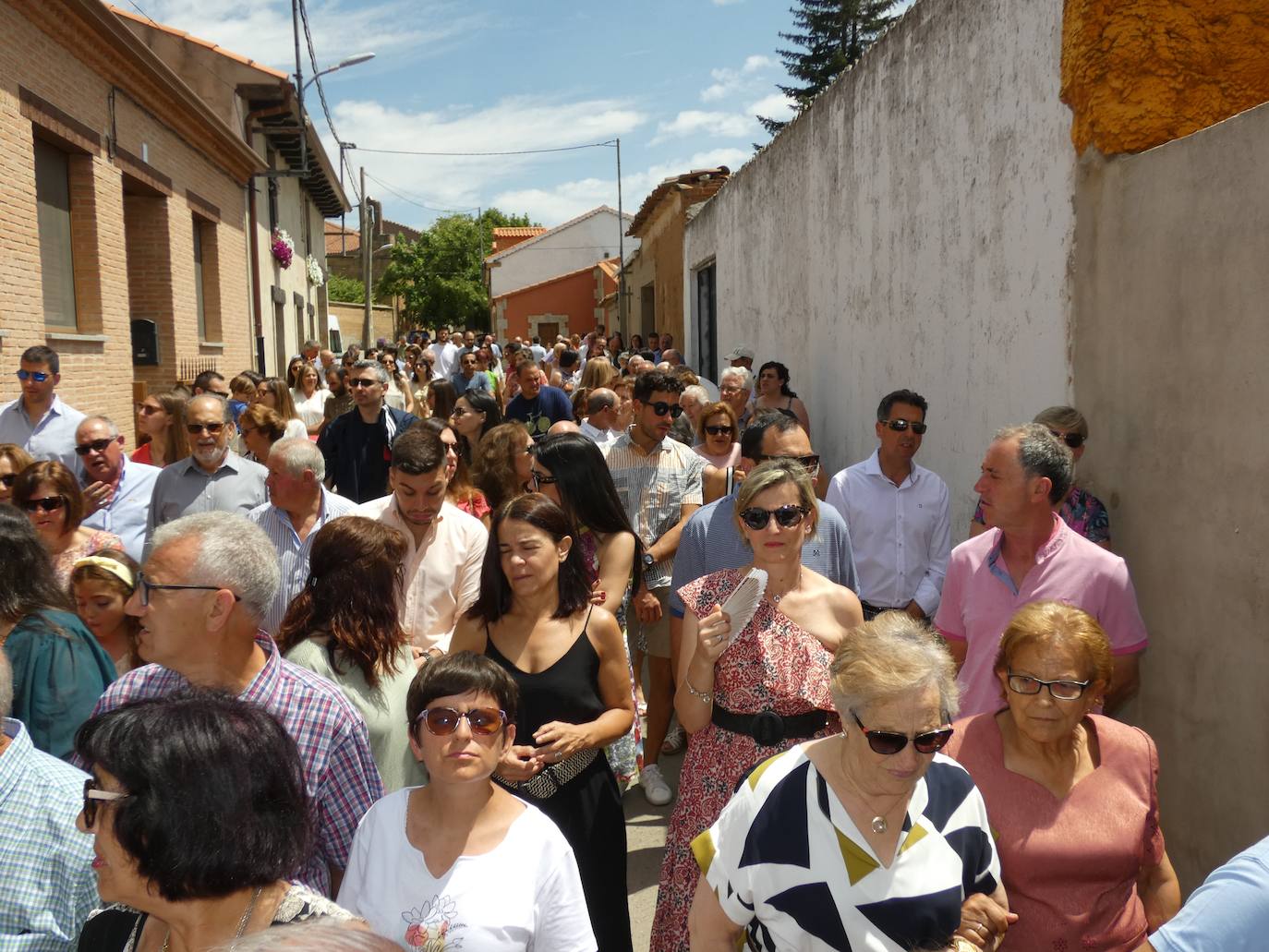 Bailes charros en honor a la Virgen del Carmen y el Santo Cristo de la Esperanza en Villoruela