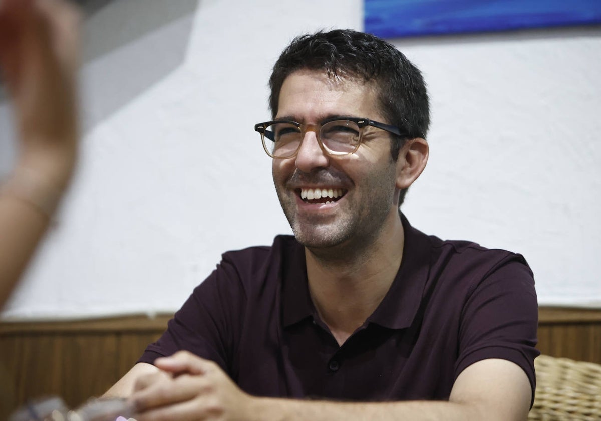 José Luis Sánchez, durante la entrevista