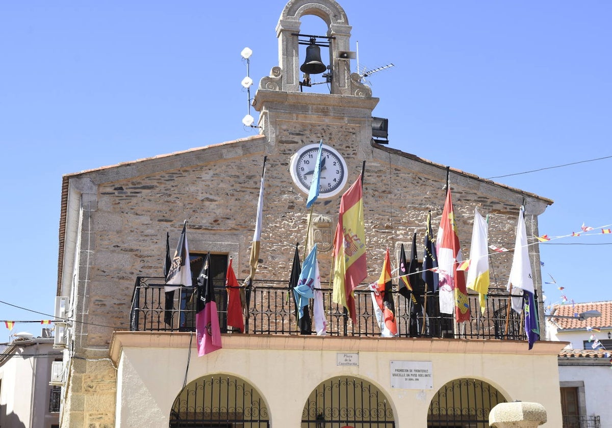 Edificio de la Casa Consistorial de Saucelle