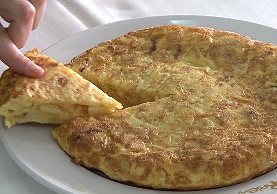 Tortilla de patata envasada