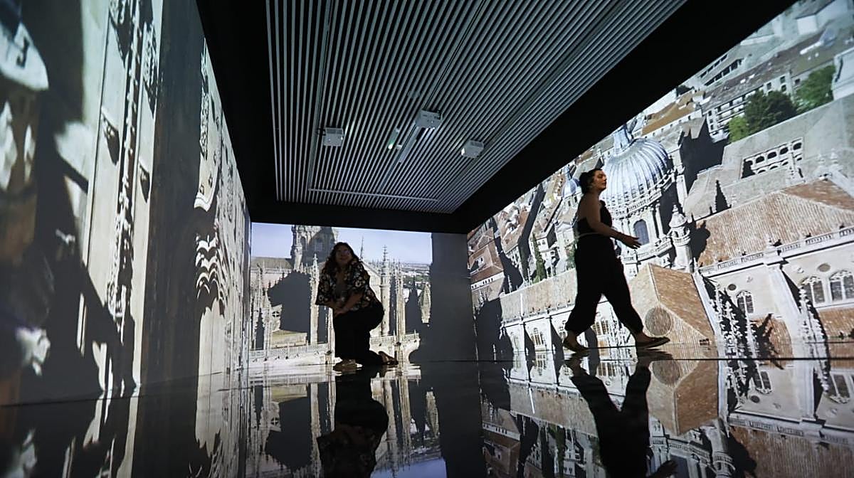 Así se ve la Catedral de Salamanca desde una sala inmersiva 360º