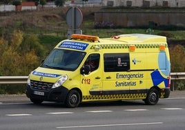 Dos heridos en un choque por alcance en la DSA-350, en Ciudad Rodrigo