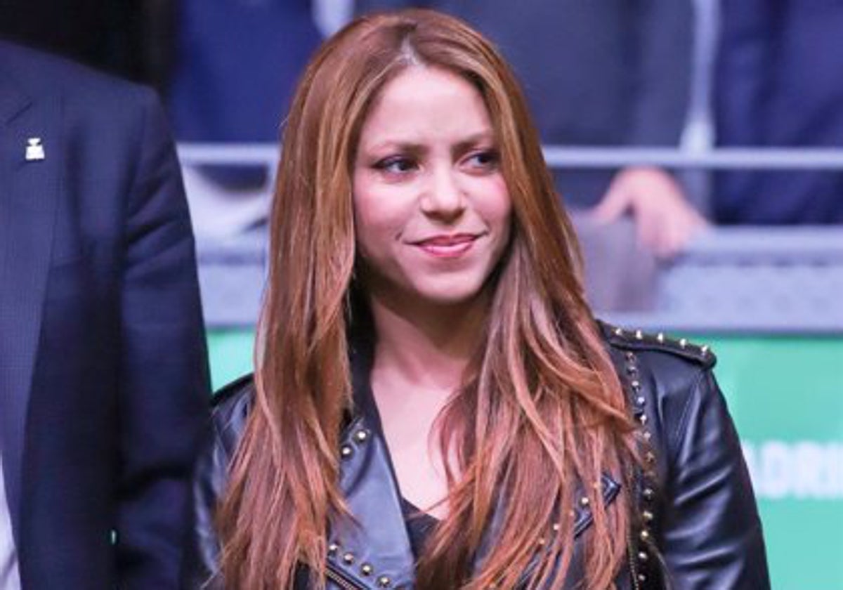 Shakira, cantante colombiana.