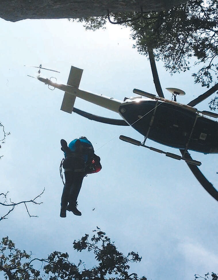 Rescatados dos hombres tras pasar la noche en los Picos de Europa