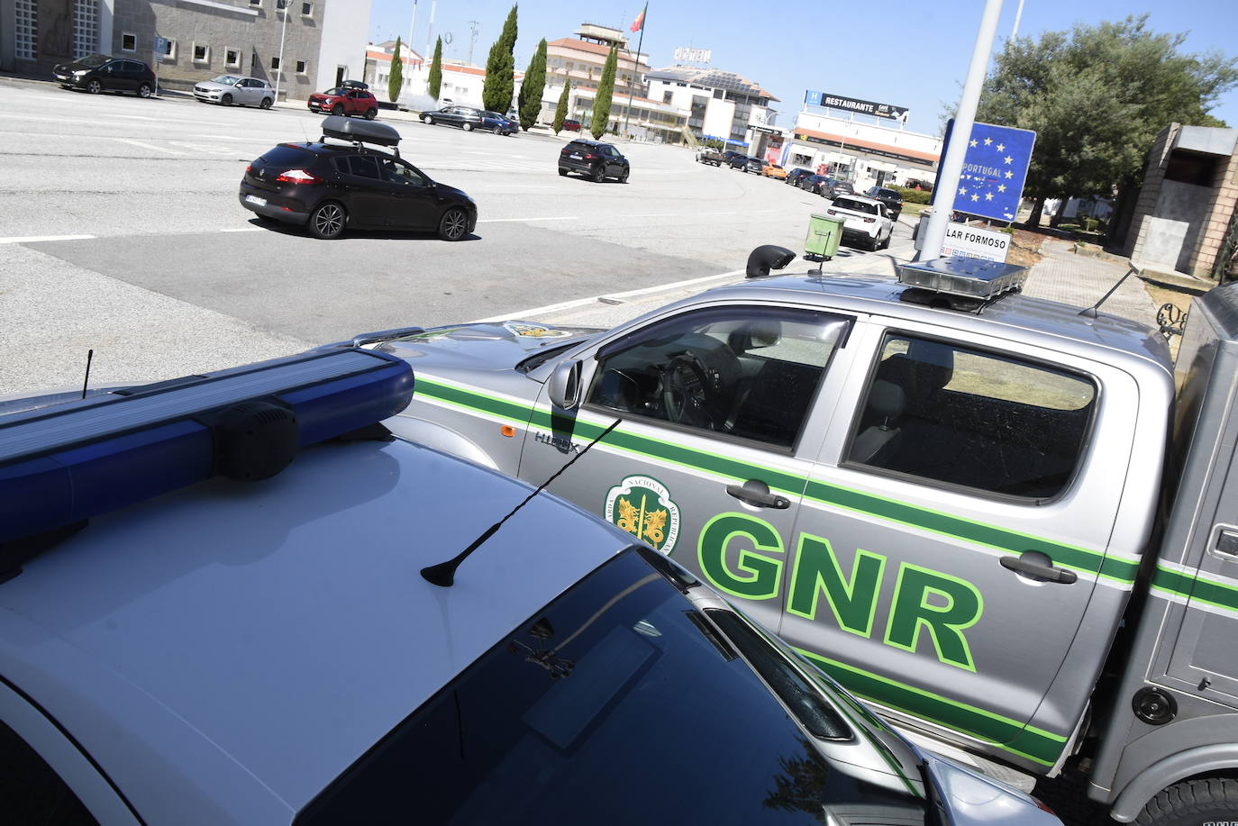 Escaso tráfico y controles relajados en la frontera a solo dos días de la JMJ