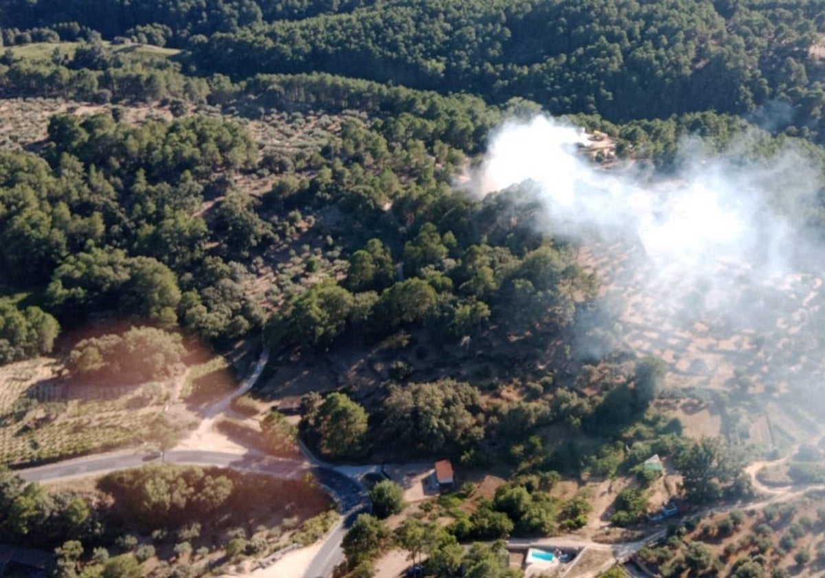 Incendio de Gavilanes (Ávila).