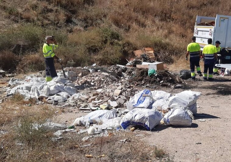 Guerra del Ayuntamiento de Salamanca contra los escombros: retiradas 141,7 toneladas en 7 meses