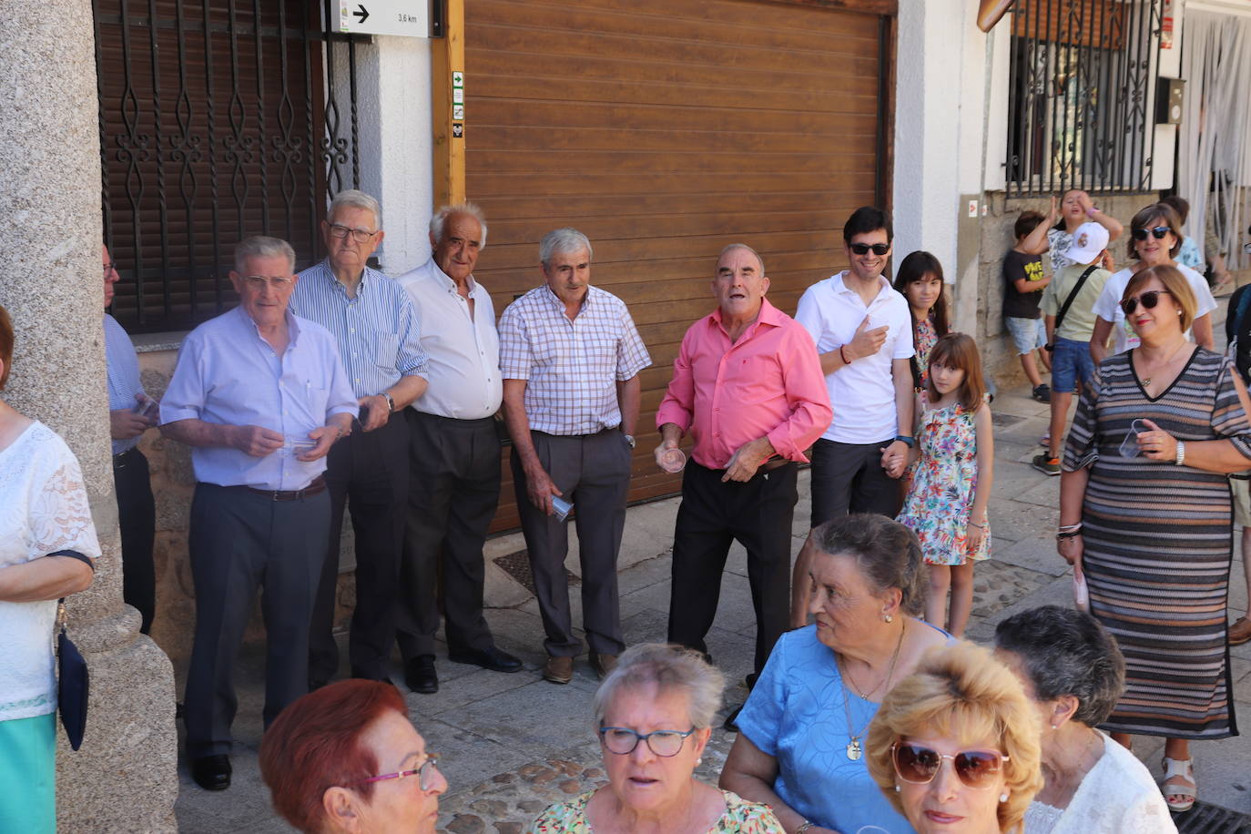 Día de fiesta en San Esteban de la Sierra