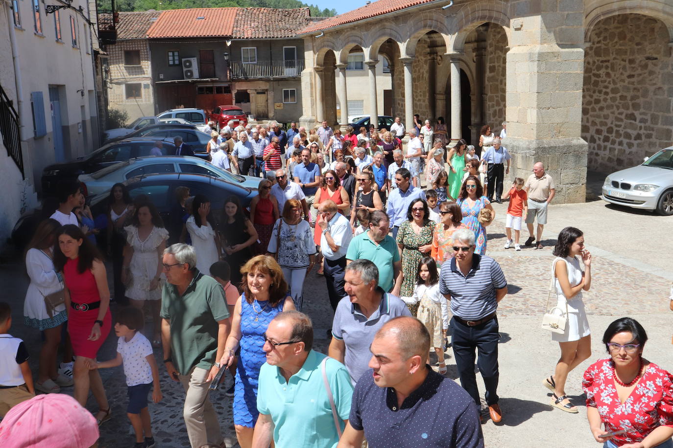 Día de fiesta en San Esteban de la Sierra