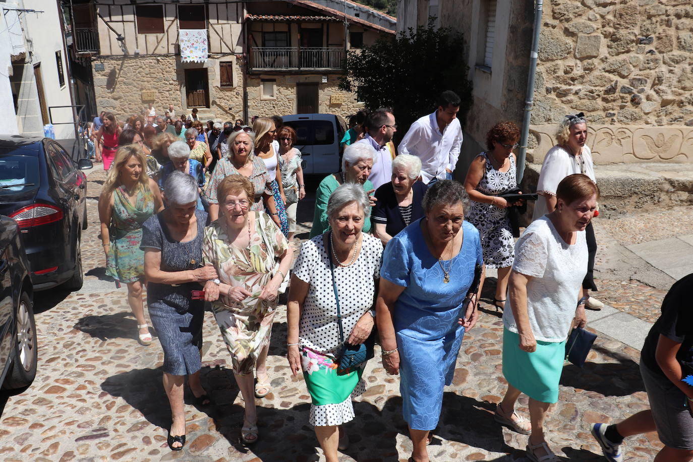 Día de fiesta en San Esteban de la Sierra