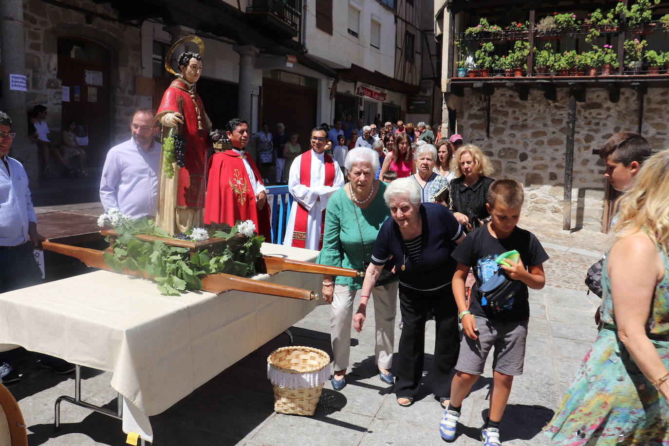 Día de fiesta en San Esteban de la Sierra