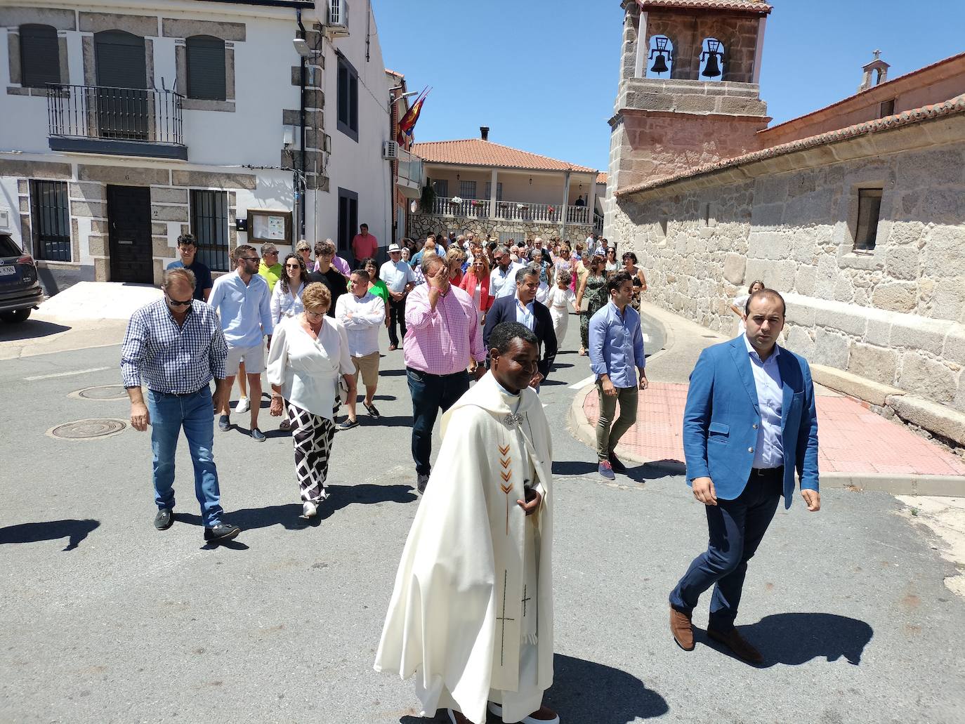 Peromingo se vuelca con la fiesta de Santo Domingo de Guzmán