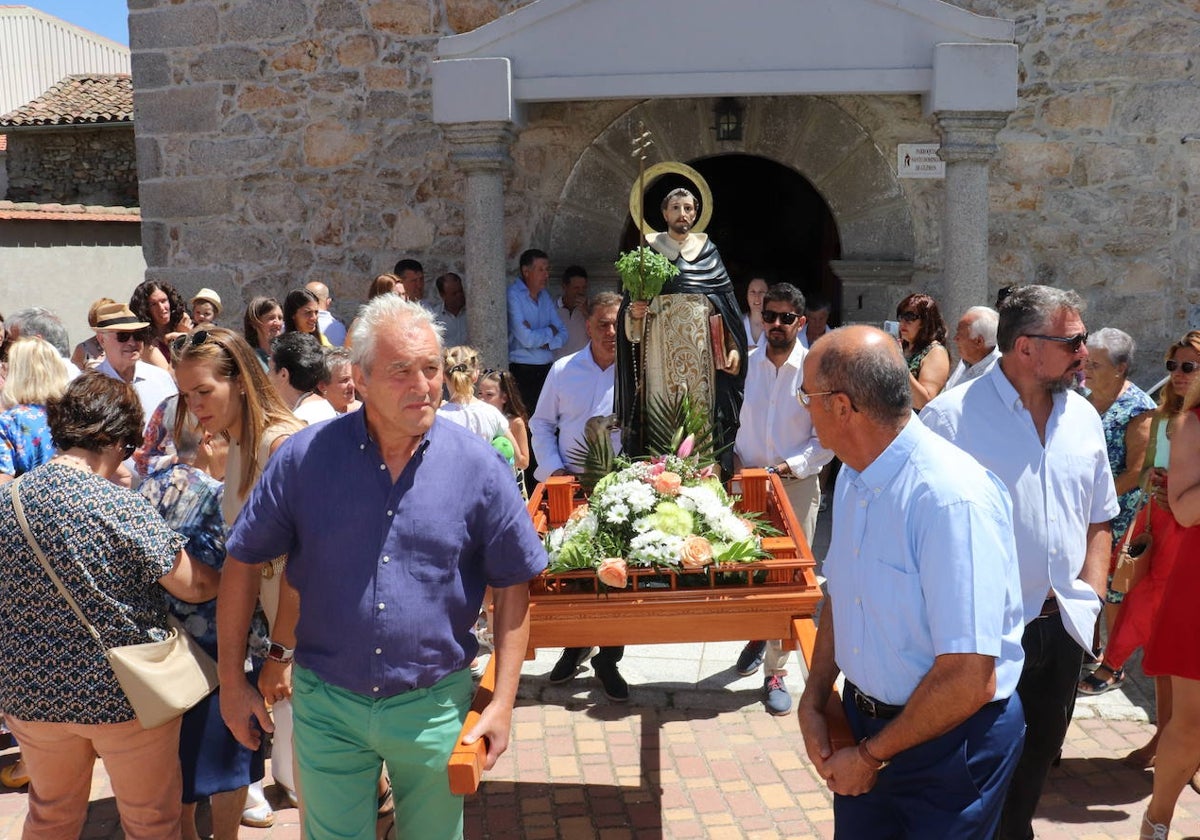 Peromingo se vuelca con la fiesta de Santo Domingo de Guzmán