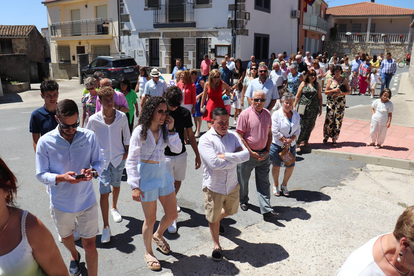 Peromingo se vuelca con la fiesta de Santo Domingo de Guzmán