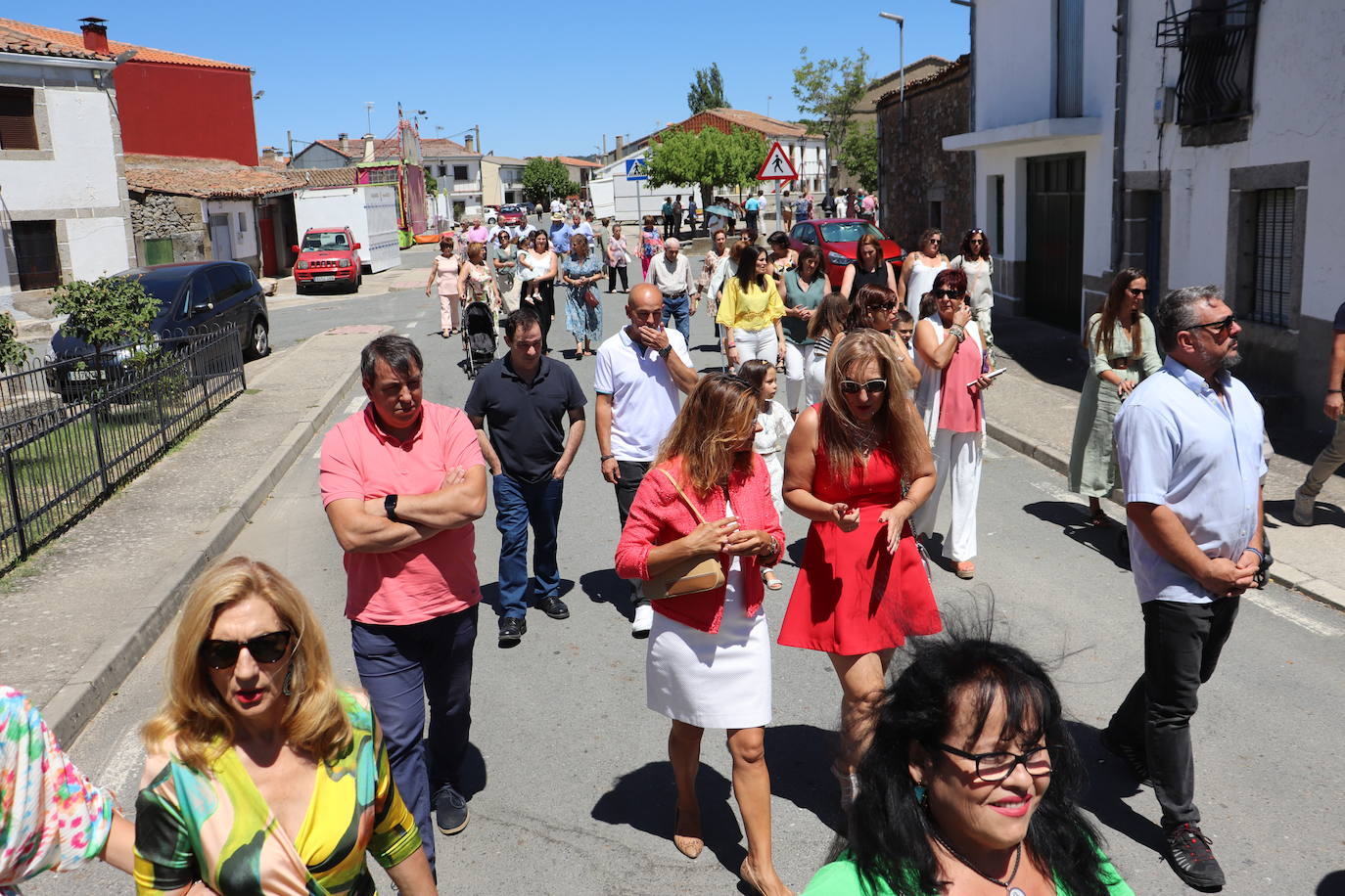 Peromingo se vuelca con la fiesta de Santo Domingo de Guzmán