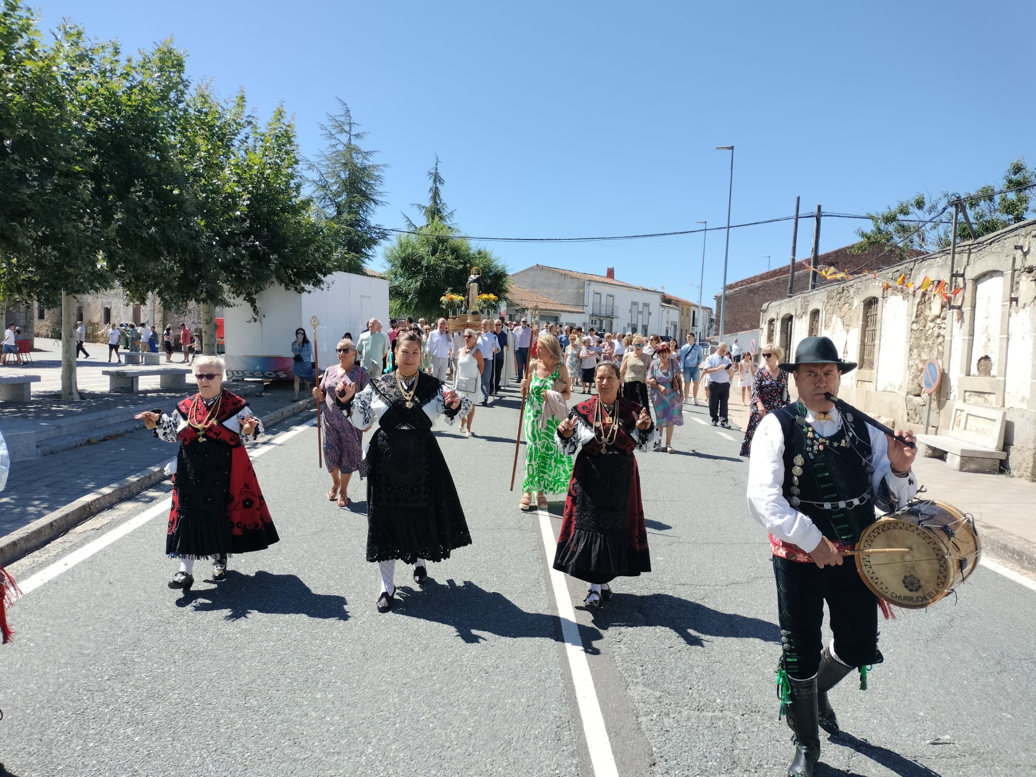 Día grande en honor a Santo Domingo de Guzmán en Nava de Béjar