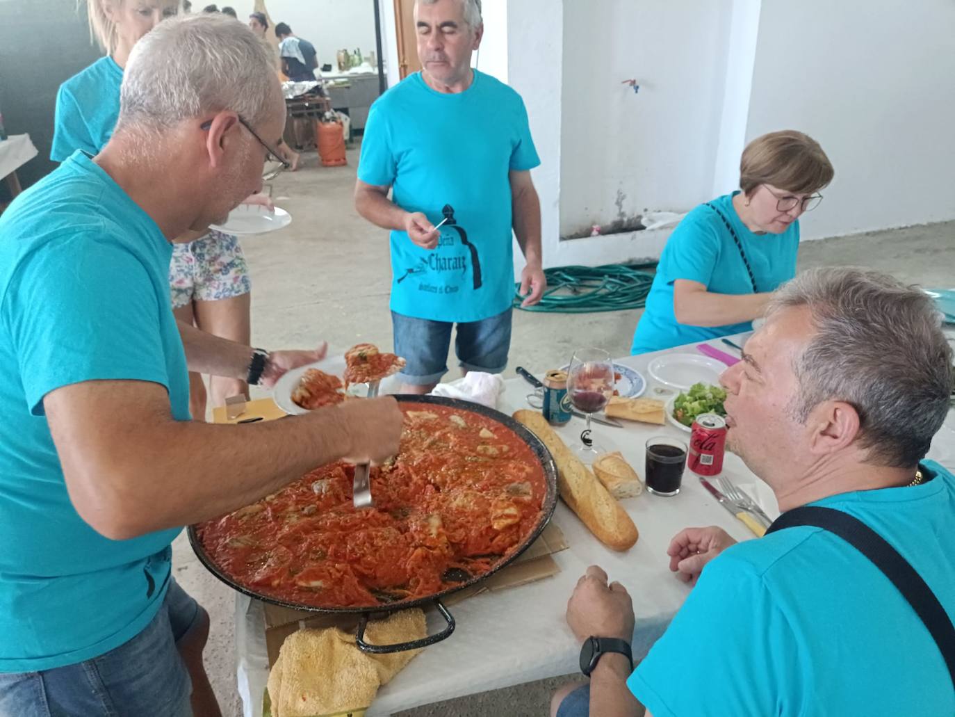 Las peñas cocinan por San Benito