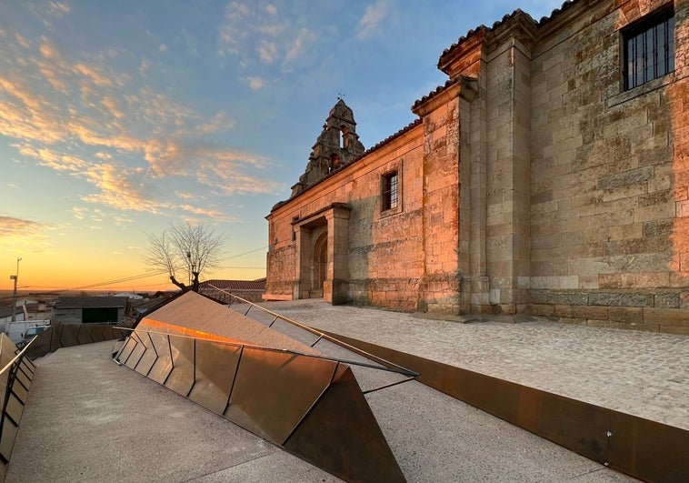 Restaurados los accesos a la iglesia de Forfoleda