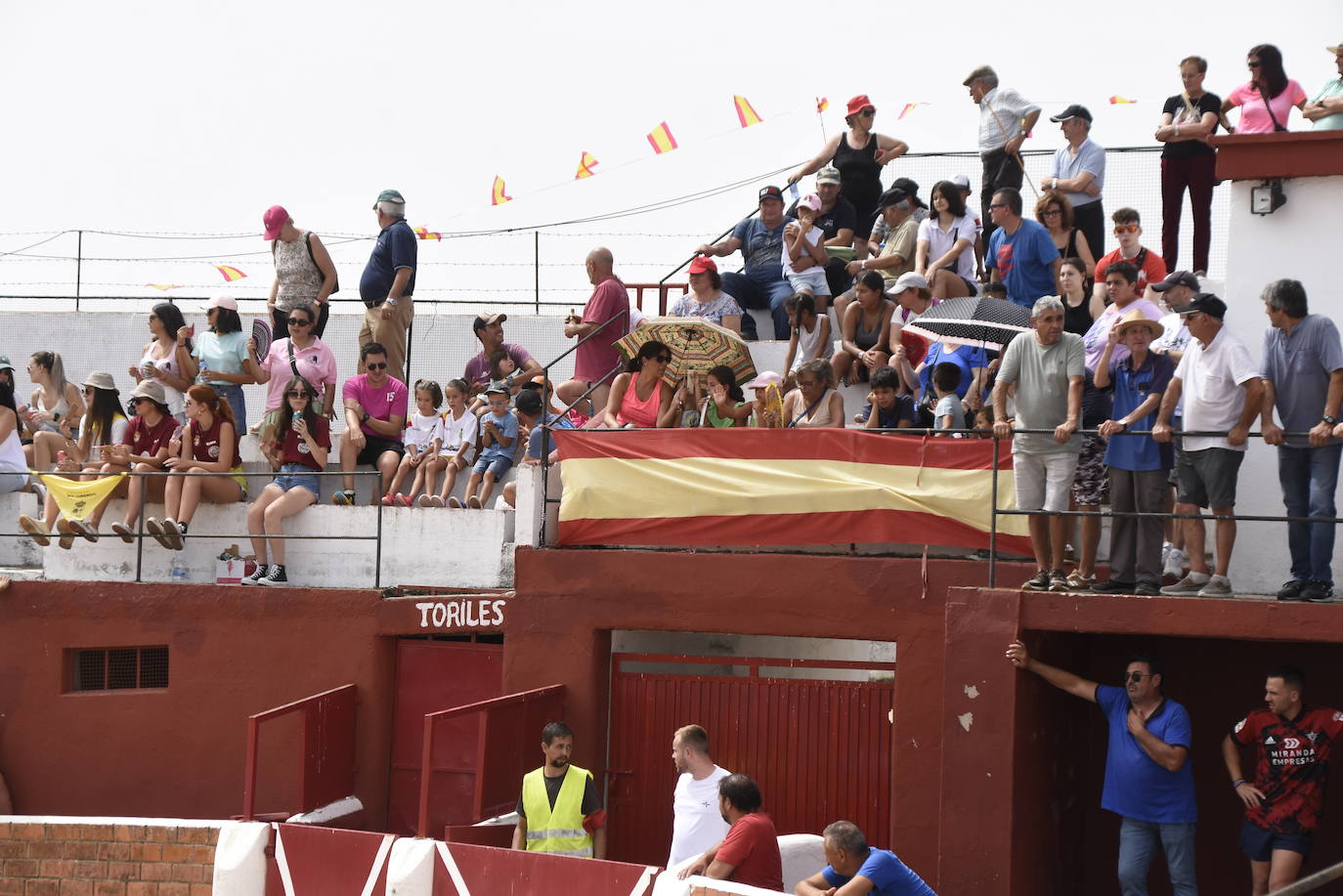 Rápida carrera en el primer encierro de Saucelle