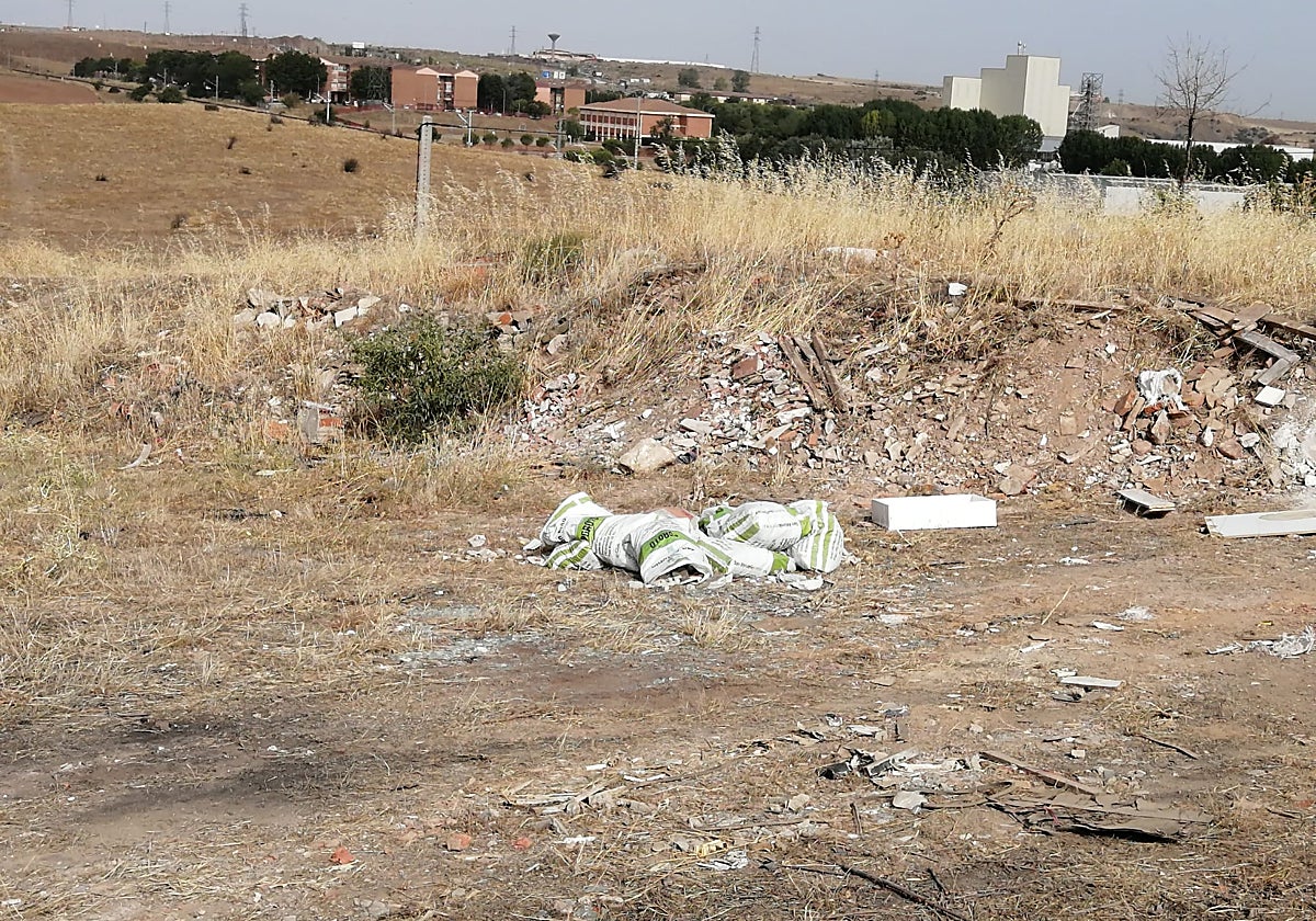 La zona fue liberada de basura por los operarios municipales antes del mediodía.
