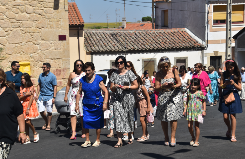 Rollán rinde honores a San Lorenzo en el día grande de las fiestas