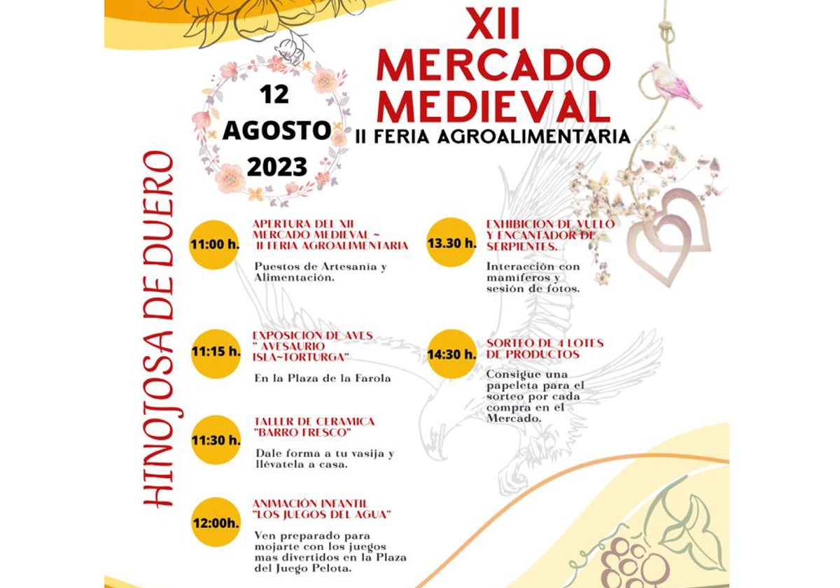 Hinojosa de Duero: XII Mercado Medieval y II Feria Agroalimentaria