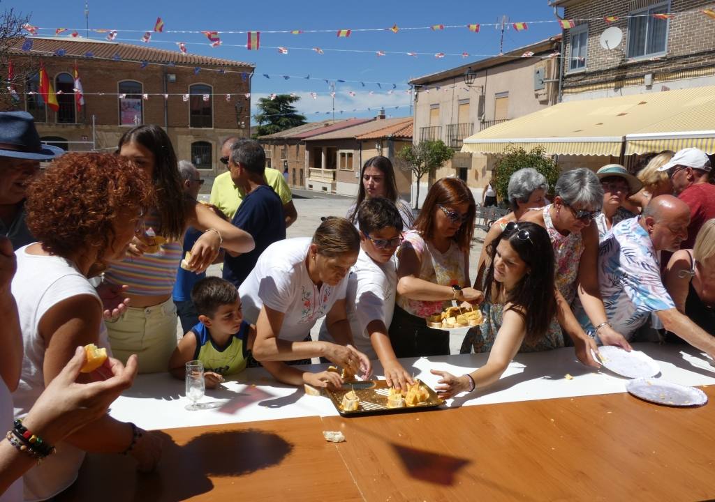 Sabroso concurso de tortillas para disfrutar de la fiesta en Cantalpino