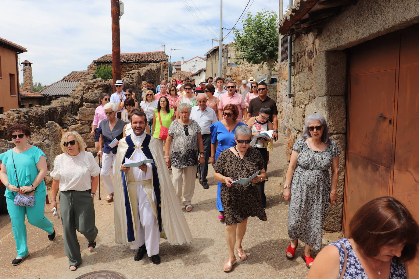 Vallejera de Riofrío celebra el día de la Virgen de la Encarnación y se prepara para San Roque