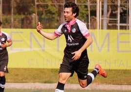 Javi Navas, futbolista del Salamanca UDS.