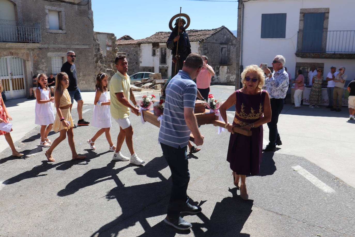 San Roque llena Aldeacipreste de actividad