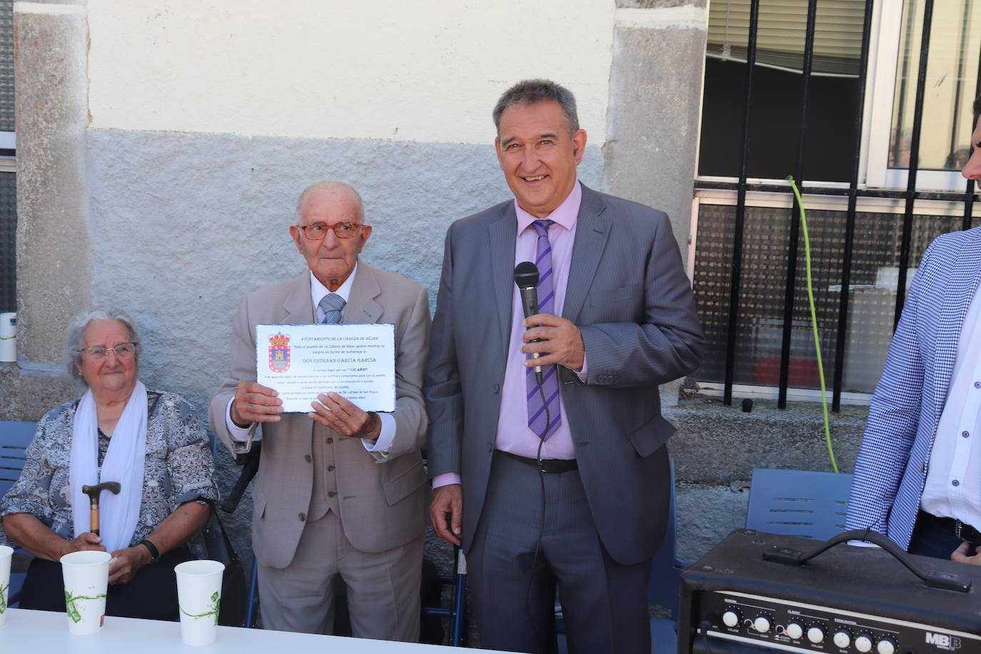 Homenaje a Esteban García por su próximo centenario en La Cabeza de Béjar