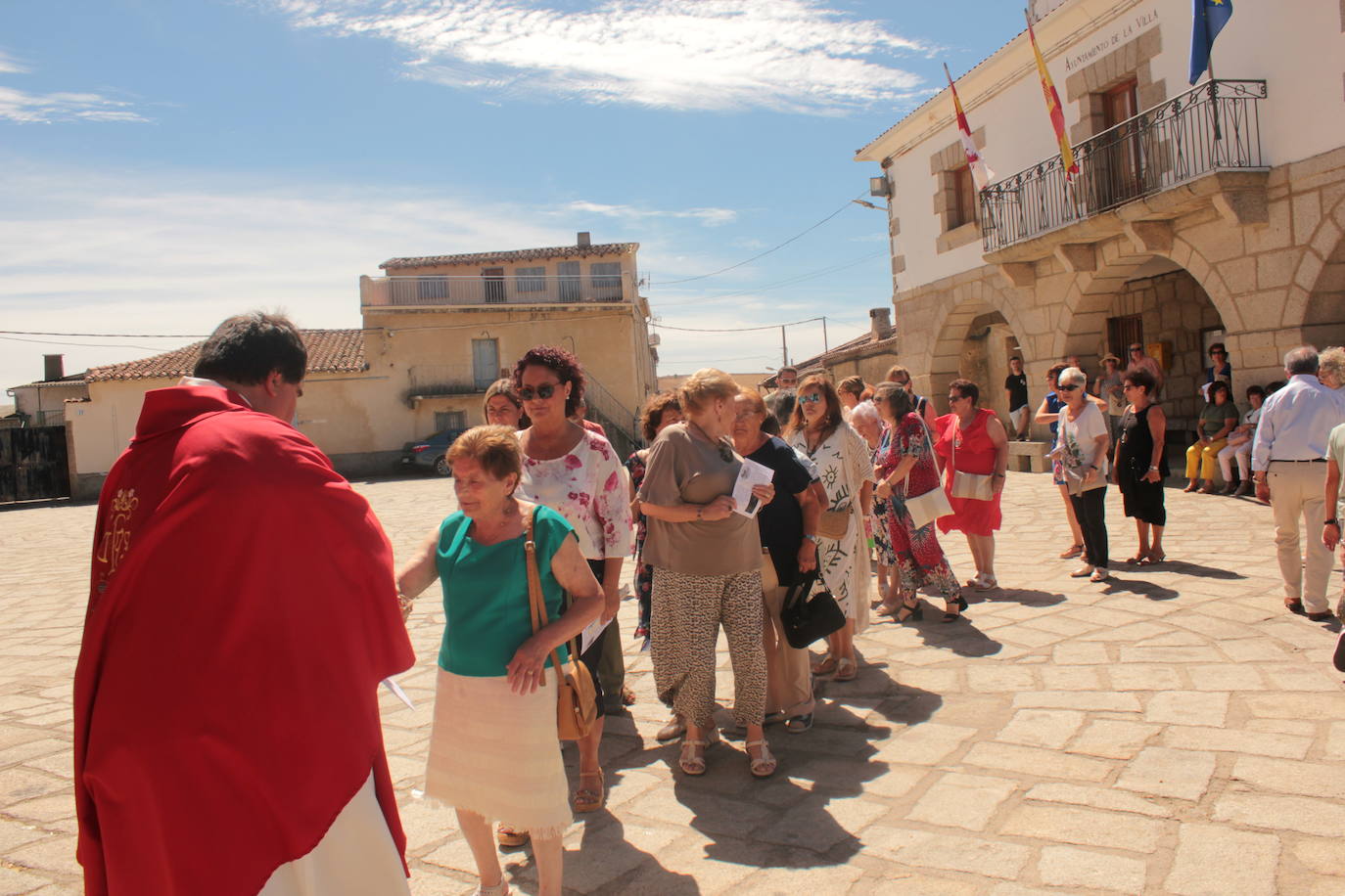 Villar de la Yegua rinde pleitesía al Santo Cristo