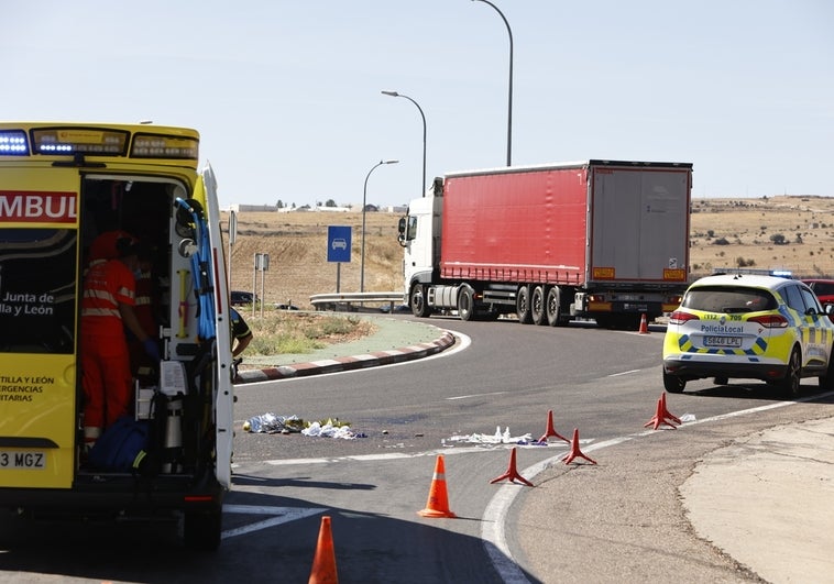 El accidente mortal en la rotonda de Buenos Aires.