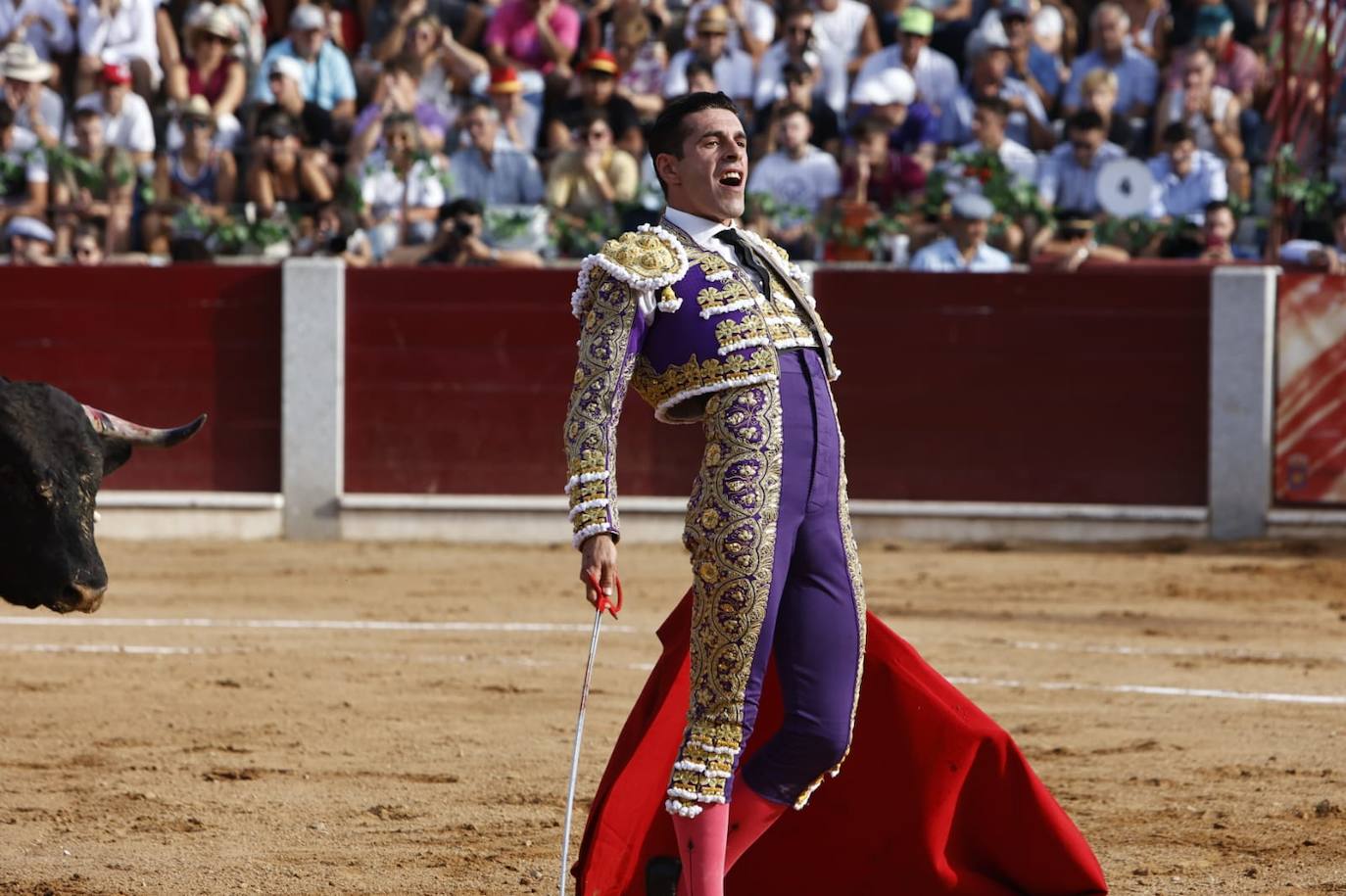 Las mejores imágenes del festejo de Talavante, Castella y Diosleguarde en Guijuelo