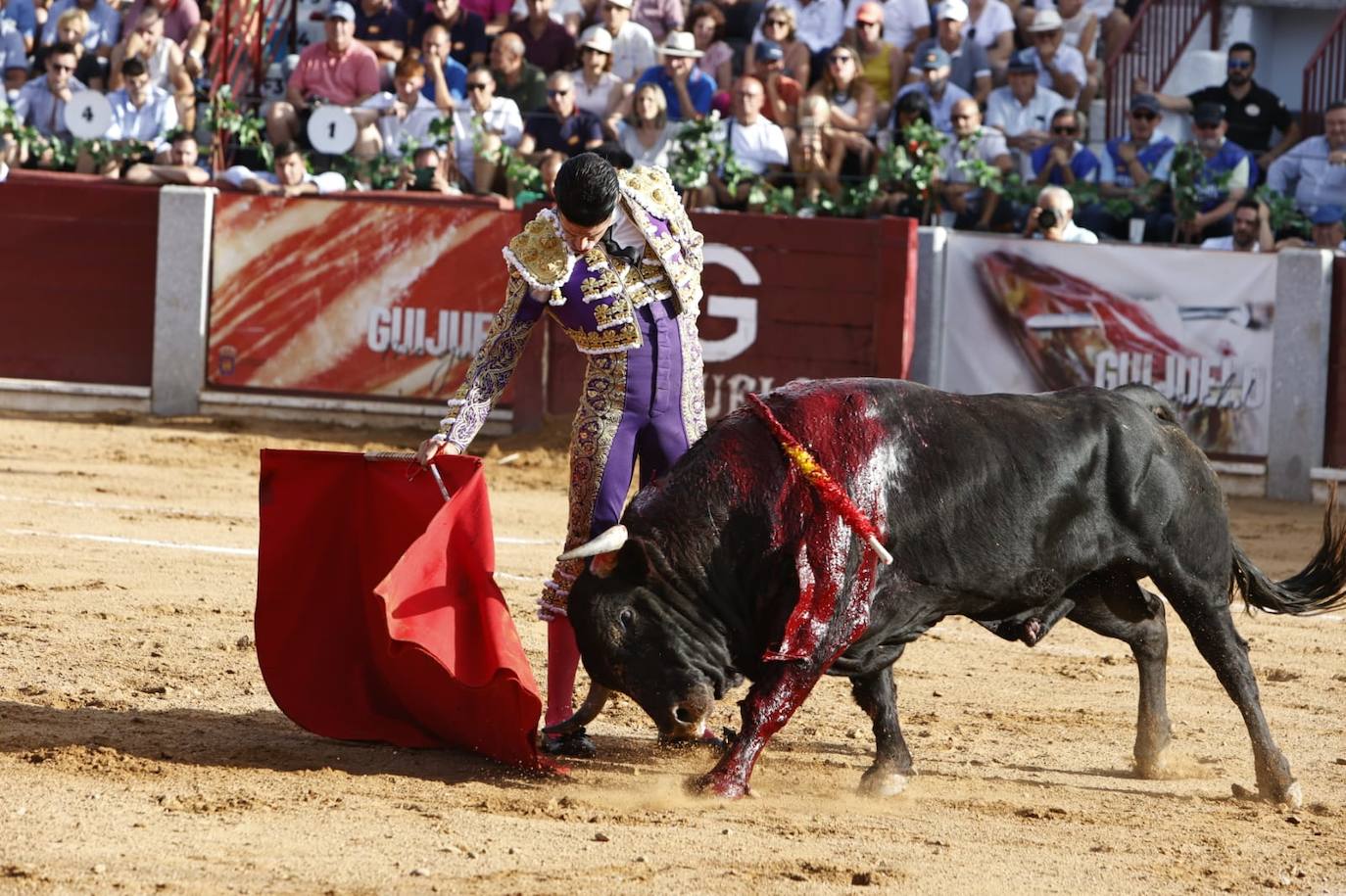 Las mejores imágenes del festejo de Talavante, Castella y Diosleguarde en Guijuelo