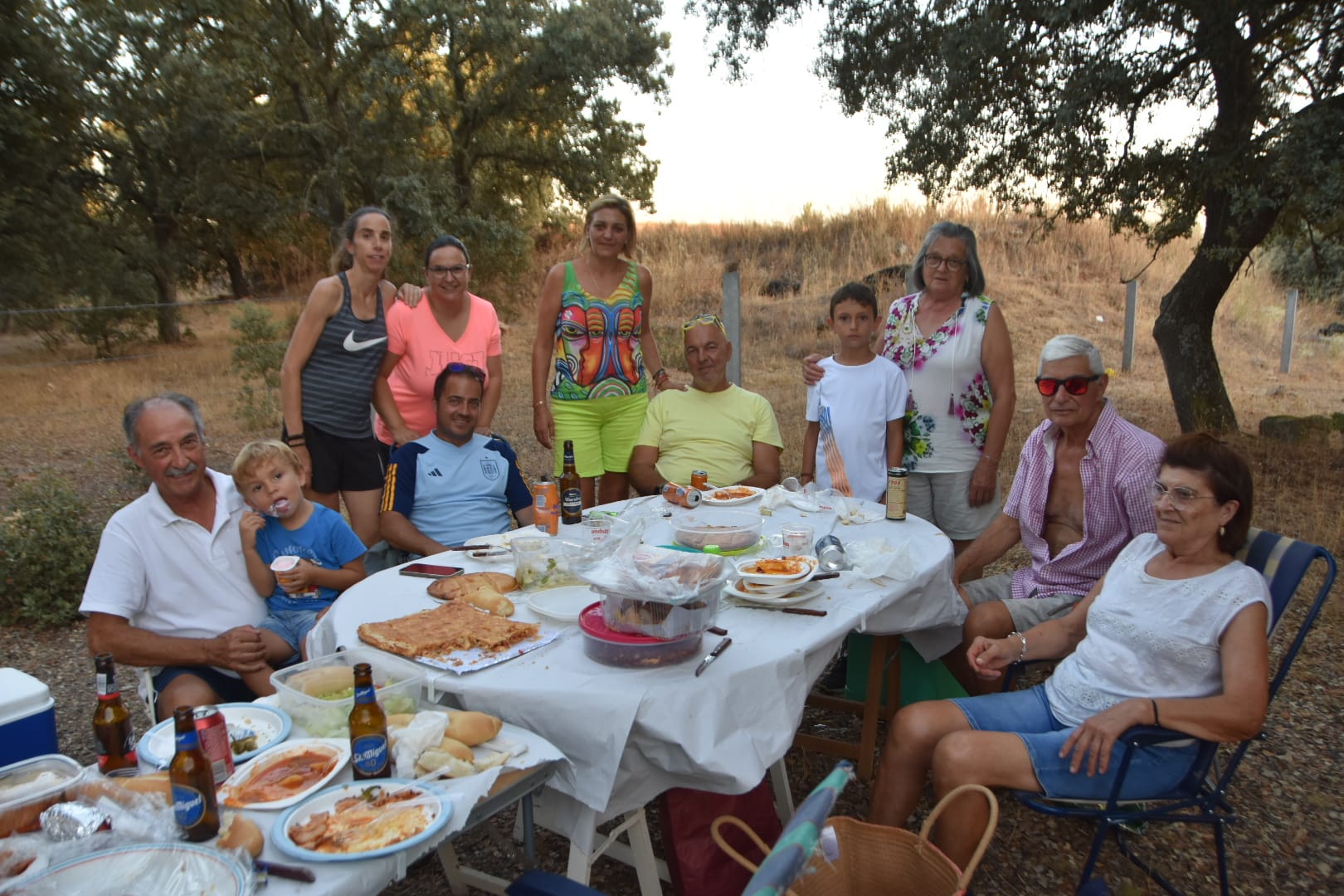 Aldeanueva de Figueroa cierra su fiestas con una merienda para 500 personas