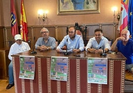 Joaquín Sánchez «Tato», Lauren Risueño, Marcos Iglesias, Víctor Gómez y José Manuel Jerez