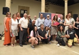 Cívitas A.T., Ayuntamiento y premiados en la entrega de los galardones "Rosa María García Cano"